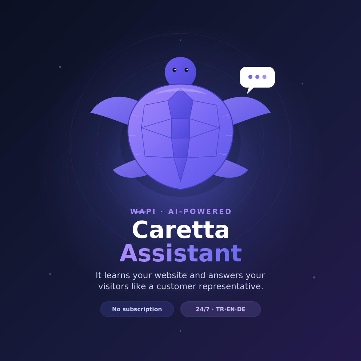 Caretta Assistant — AI-Powered Site Assistant That Learns Your Website Suggested 