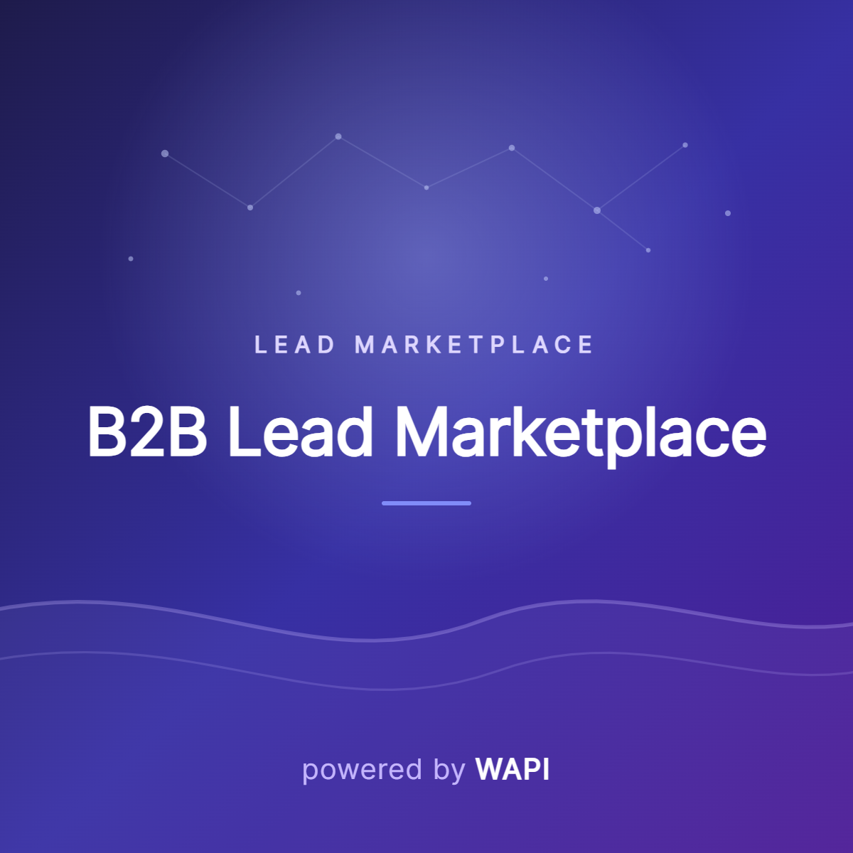 B2B Lead Marketplace